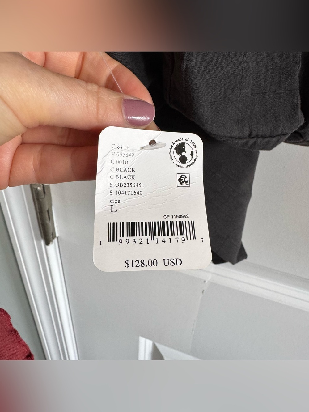 NWT Free People | Check Me Out Harem Pant Set Black Large - Picture 9 of 16